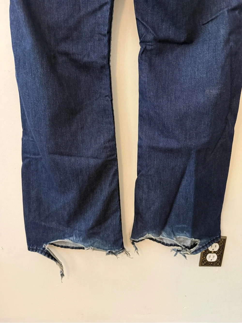 Y2K vintage True Religion Indigo Blue Jeans Billy Super T sz 38